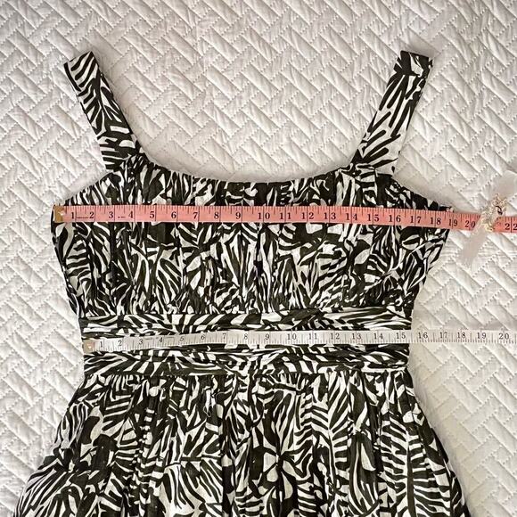 Kate Spade NWT Womens Sundress Floral Orchid Ruched sz 10 Havana Almaplmorc NEW - Picture 12 of 13